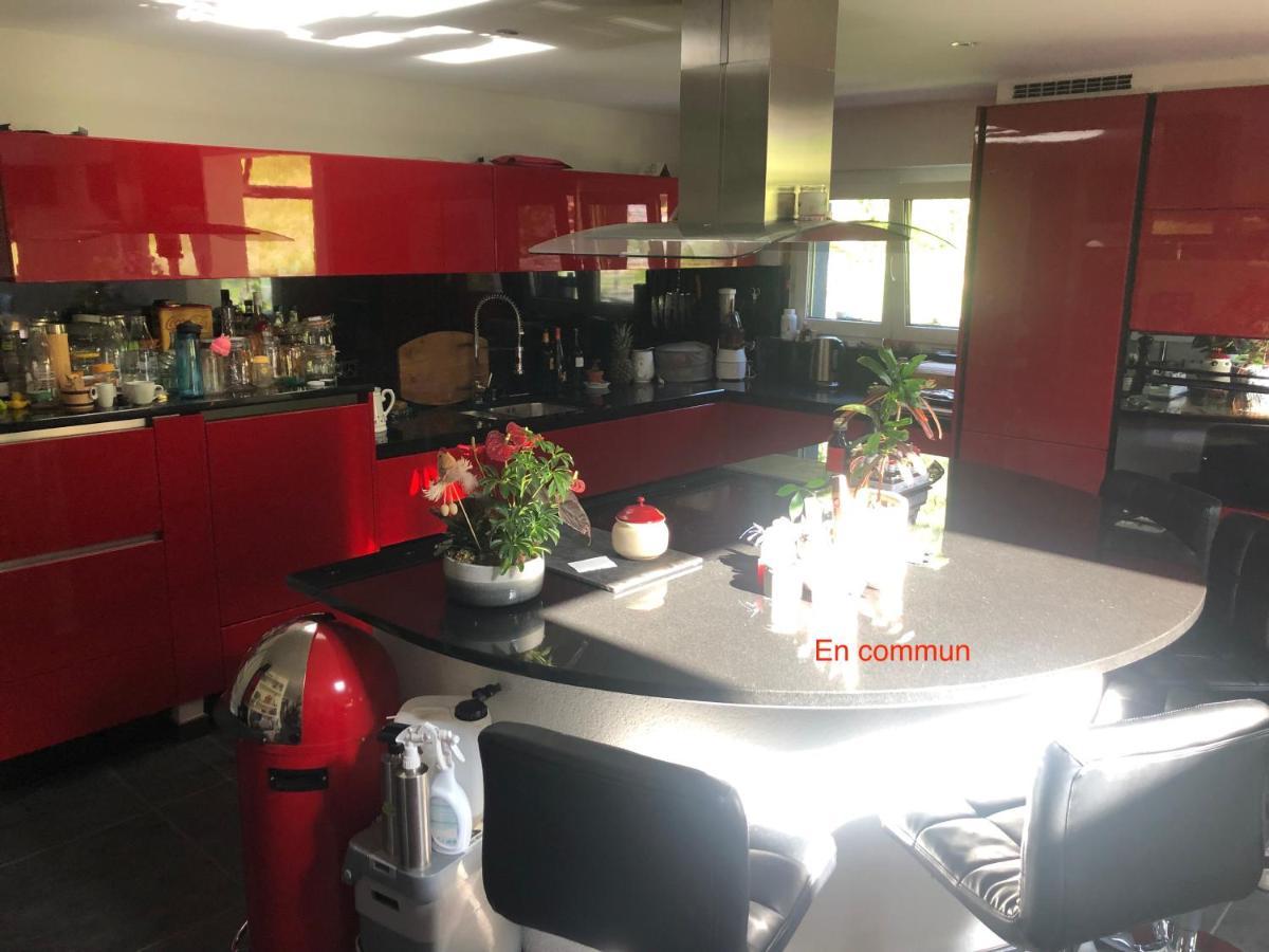 Logement Chez L'Habitant Etage Independant Grône Εξωτερικό φωτογραφία